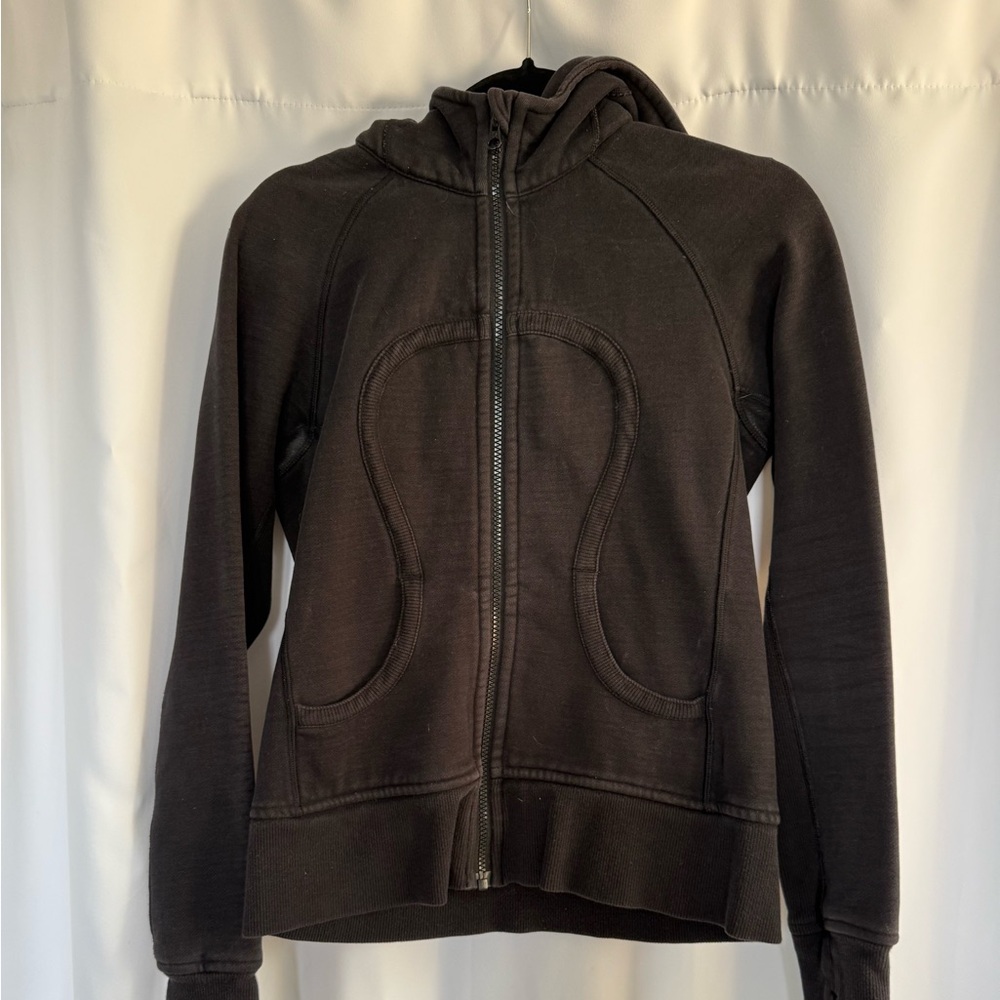 lululemon scuba hoodie, black size 6